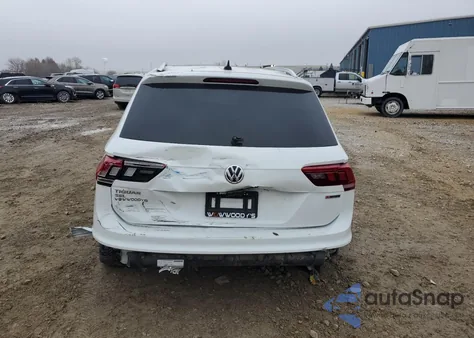 2019 Volkswagen Tiguan Sel Premium z USA, uszkodzony, nr VIN 3VV4B7AX0KM110502